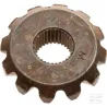 Engrenage à onglet, 12 dents, cannelé
