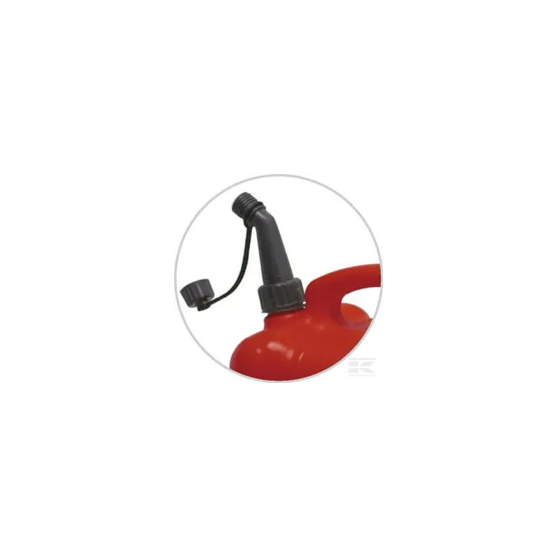 Jerrican double 6 + 3 litres blanc