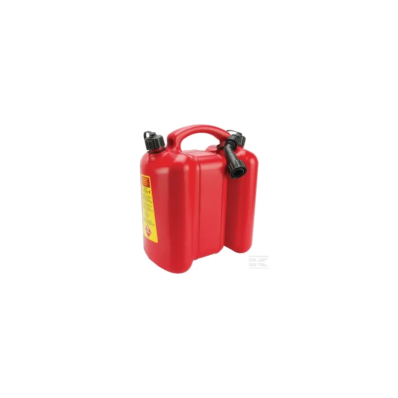Jerrican double 6 + 3 litres rouge
