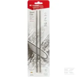 Lime ronde Ø 4 mm sur blister carton 2 pièces 5/32"