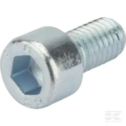 Boulon tête hexagonale M6x12