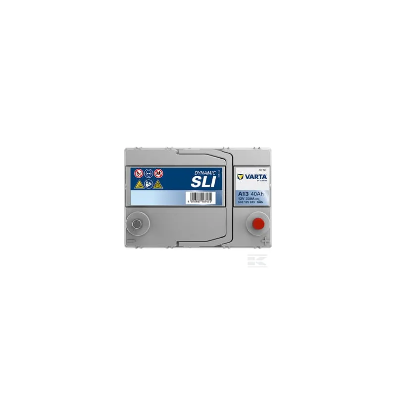 Batterie 12 V 40 Ah 330 A A13 VARTA Dynamic SLI