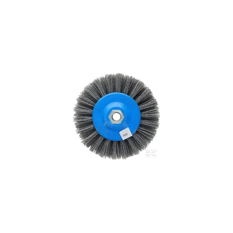 Brosse à roue D140x55 filetage M14 Novofil NN-S 60