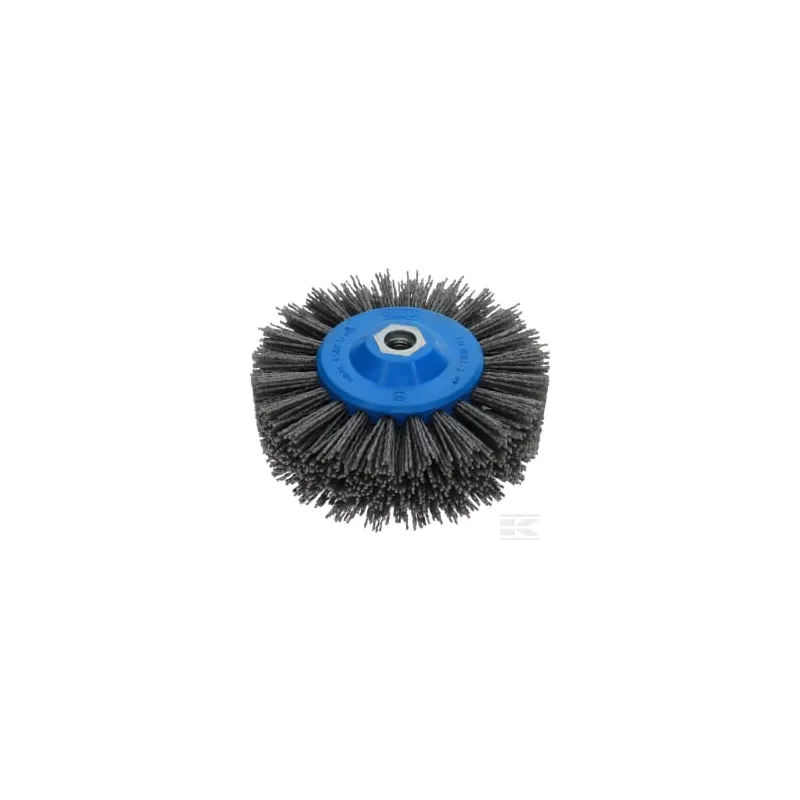 Brosse à roue D140x55 filetage M14 Novofil NN-S 60