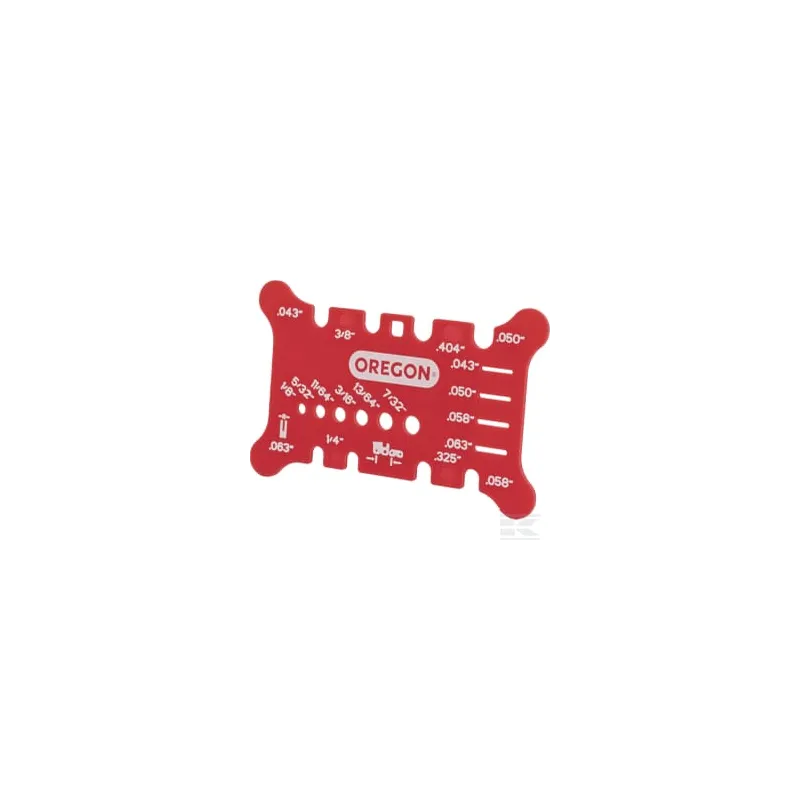 Outil de mesure avec chaîne et rail