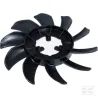 Ventilateur de refroidissement, 7 pouces, 10 pales