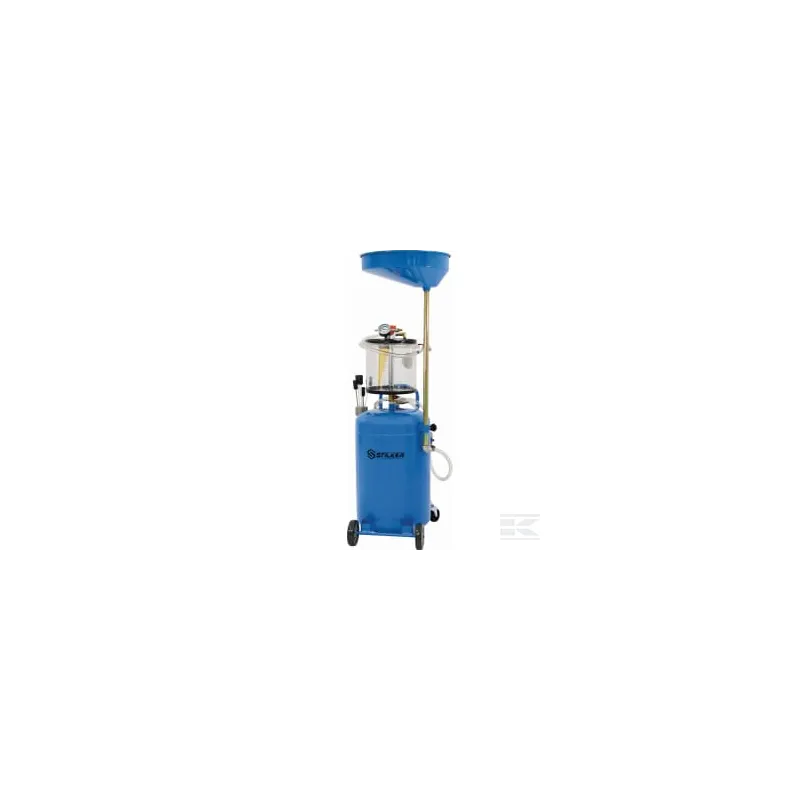 Purgeur d'huile pneumatique 70 L + réservoir 10 L