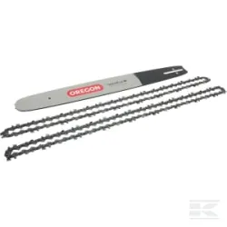 Pack combi 1 guide de chaîne 2 chaînes 18