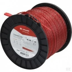Fil de coupe Ø 3mm 281m torsadé rouge Kramp