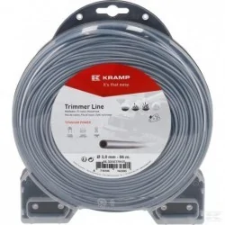 Fil de coupe Ø 3mm 56m rond Titanium Power gris Kramp