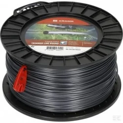 Fil de coupe Ø 2.5mm 236m rond Titanium Power gris Kramp