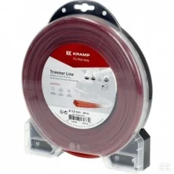 Fil de coupe Ø 3mm 44m carré rouge Kramp