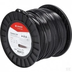 Fil de coupe Ø 3mm 195m carré noir Kramp