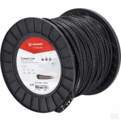 Fil de coupe Ø 3.5mm 143m carré noir Kramp