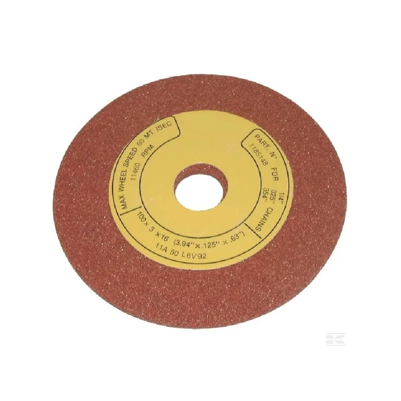 Meule d'affûtage 100x3x16mm