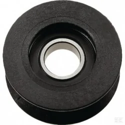 Galet tendeur fond plat