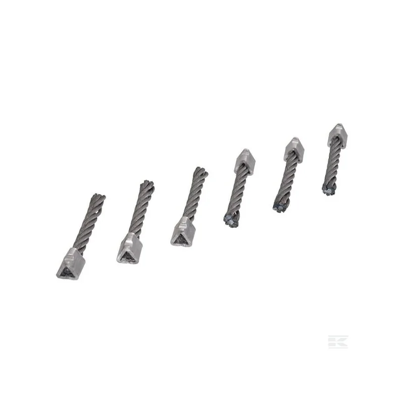 Jeu brosses désh. 14mm (6pcs)