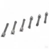 Jeu brosses désh. 14mm (6pcs)