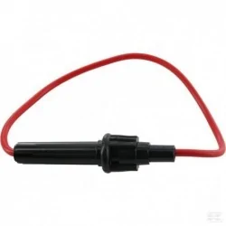 Porte fusible en verre