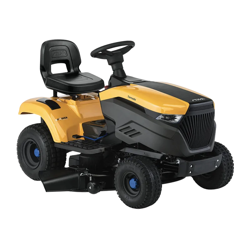 Tracteur tondeuse à batterie TORNADO 398E STIGA