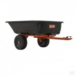 Remorque avec caisse en plastique 300 kg